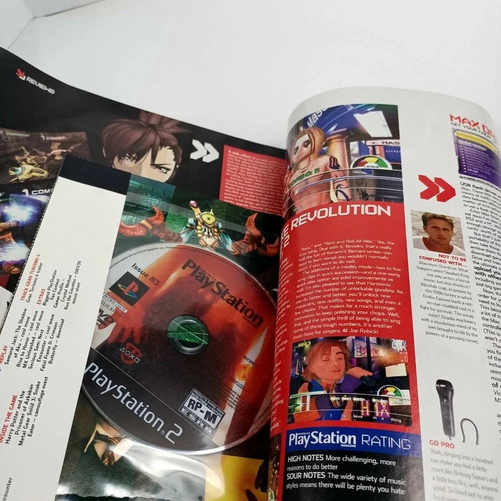 PlayStation Magazine Madden NFL 2005 04' Issue 83 INCLUDES DEMO DISC *MINOR WEAR